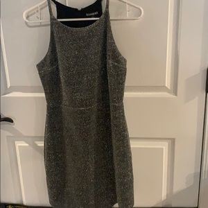 Sliver cocktail dress